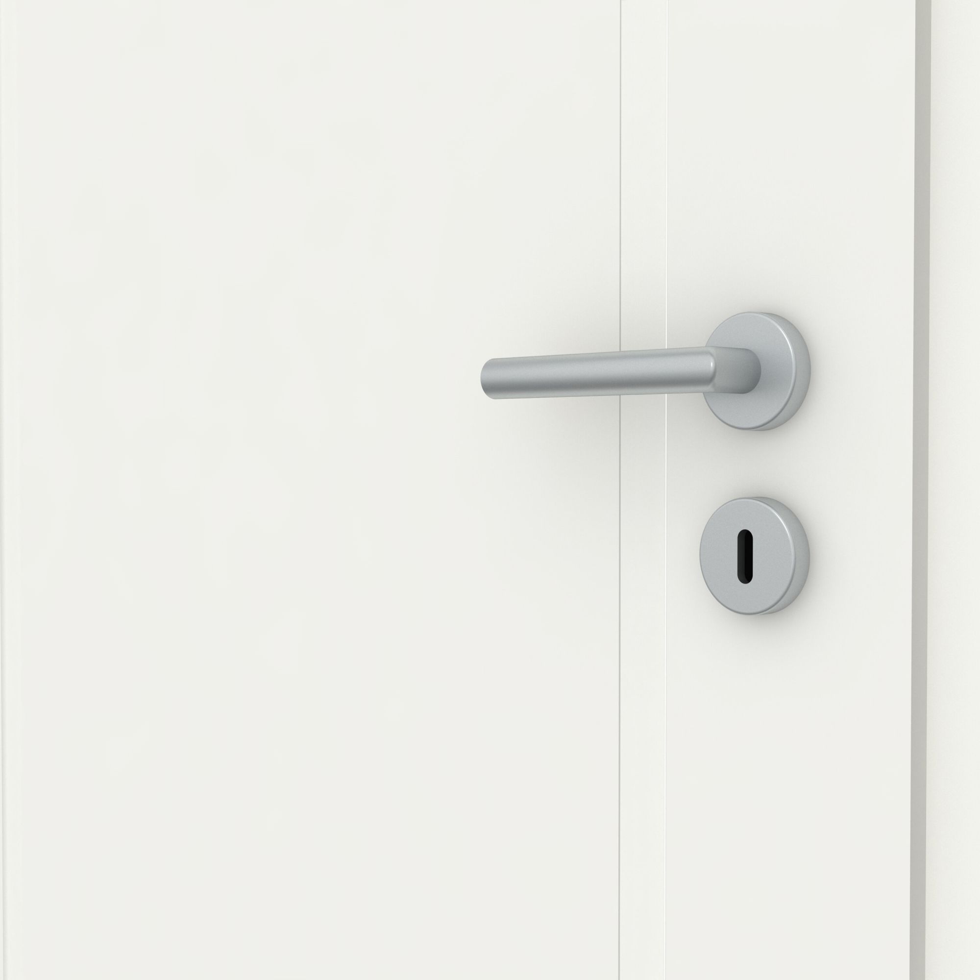 Innentür mit Zarge - Profiltür Amrum 1 - Weißlack